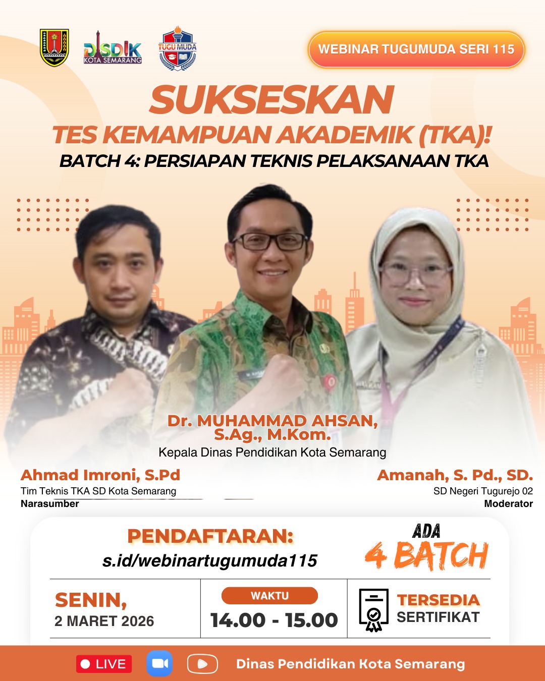 WEBINAR KOMBEL TUGUMUDA SERI KE-115